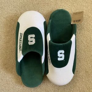 Michigan State University (MSU) Unisex Slippers XL NWT